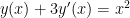 y(x)+3y